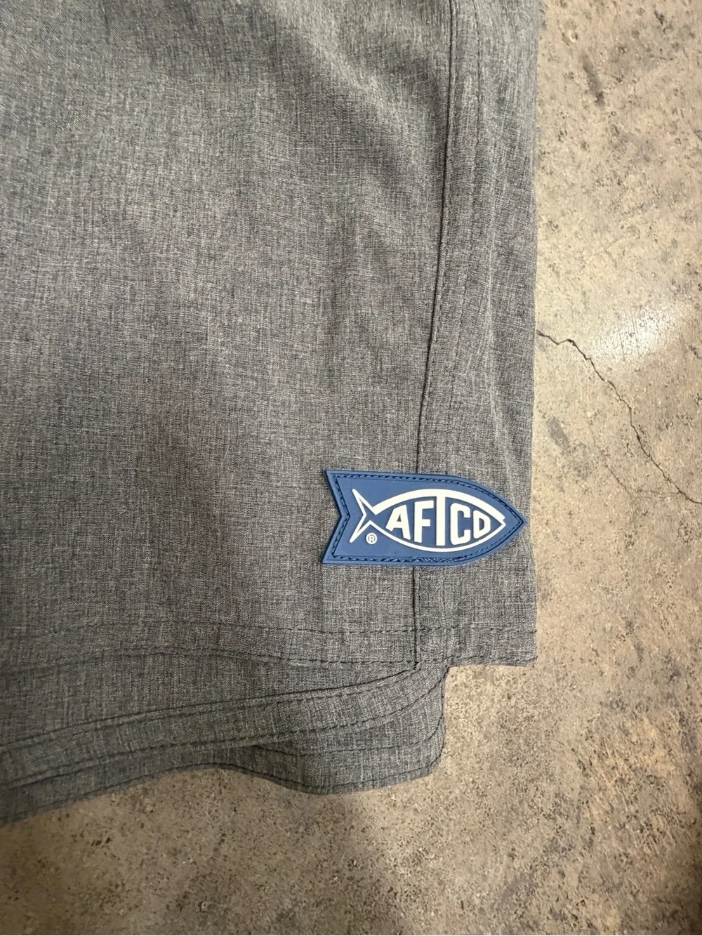 AFTCO Men’s Fishing Shorts Lot of 2 Size 34 Navy Gray Performance Outdoor